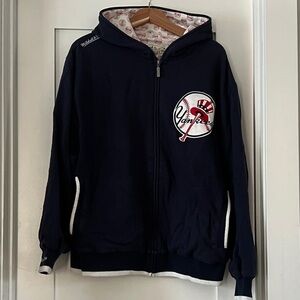 Mitchell & Ness Navy Blue Yankees Hoodie